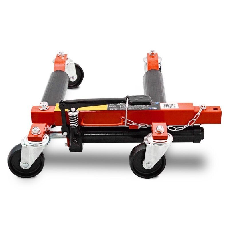 Hydraulický zvedák BITUXX 680 kg 4x manipulační pomůcka červená MS19880